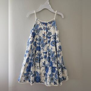 Girls tropical beach dress